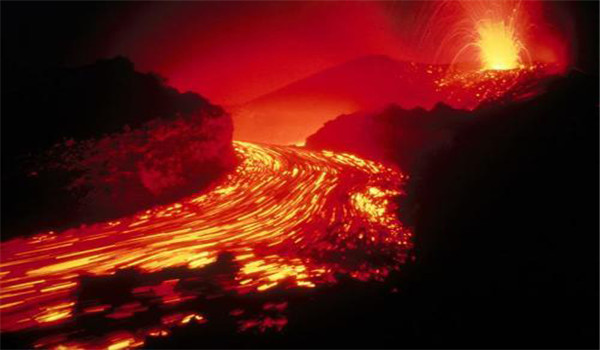 火山爆发