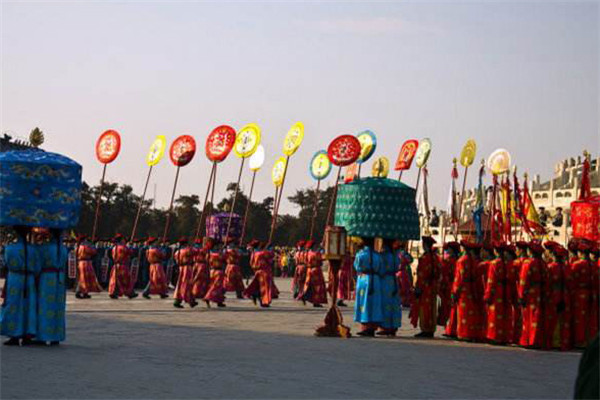 古代的祭天大典