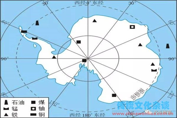 南极大陆是自然资源极其丰富的地区