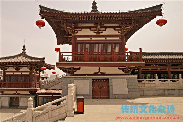 西安青龙寺建筑